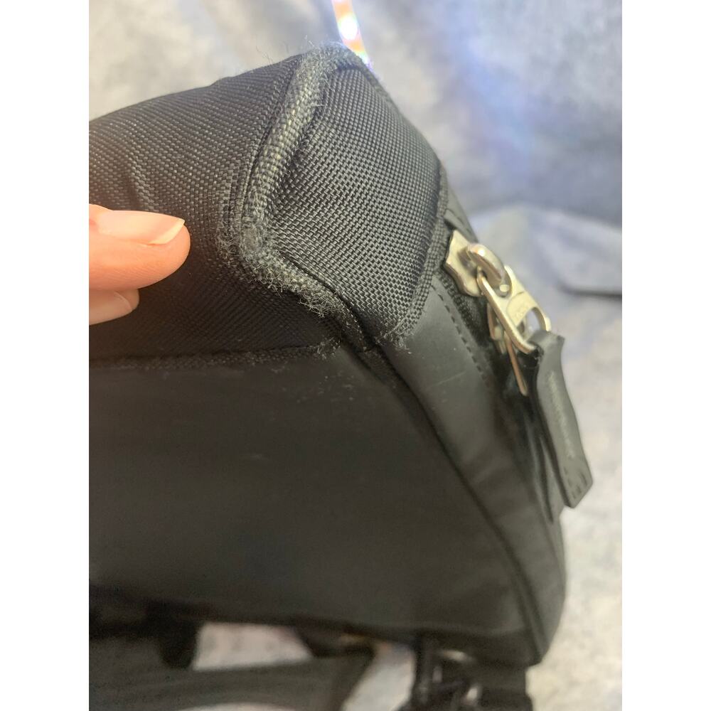 The North Face Base Camp Voyager Sling Backpack, Black, Padded Laptop, Messenger - Picture 9 of 13